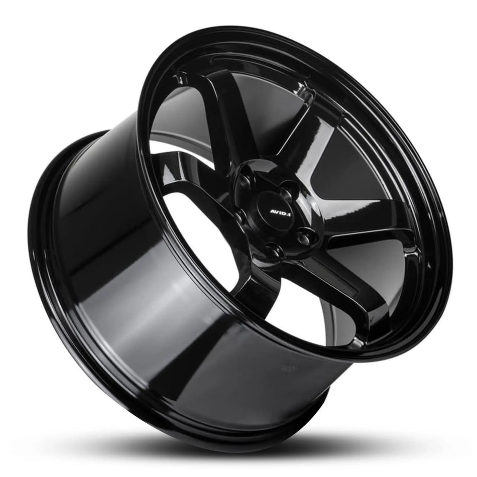 AVID AV-06 17X8 adjustable 25 GLOSS BLACK