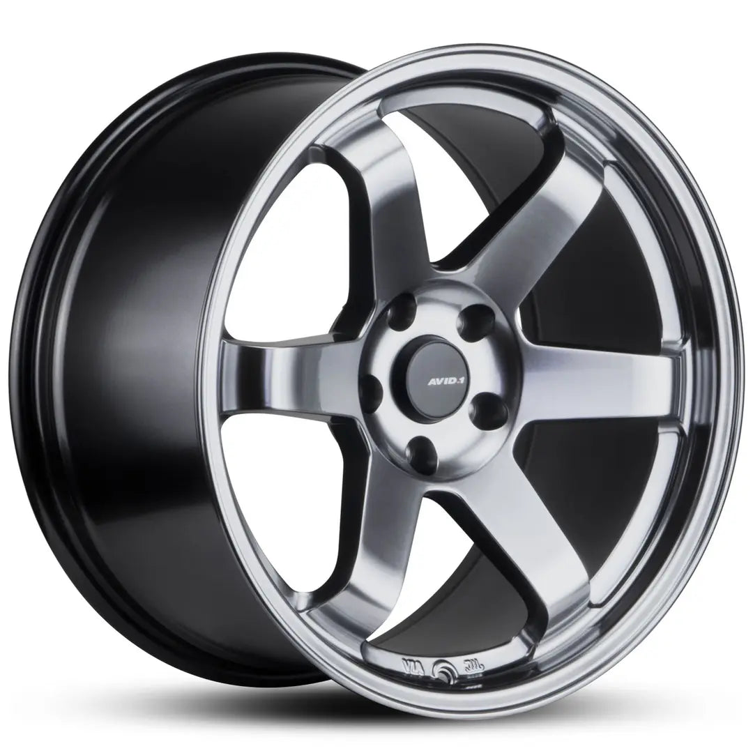 Hyper Rims AVID AV-06 18X8.5 5X100 35 HYPER BLACK – Rhino Rims & Tyres