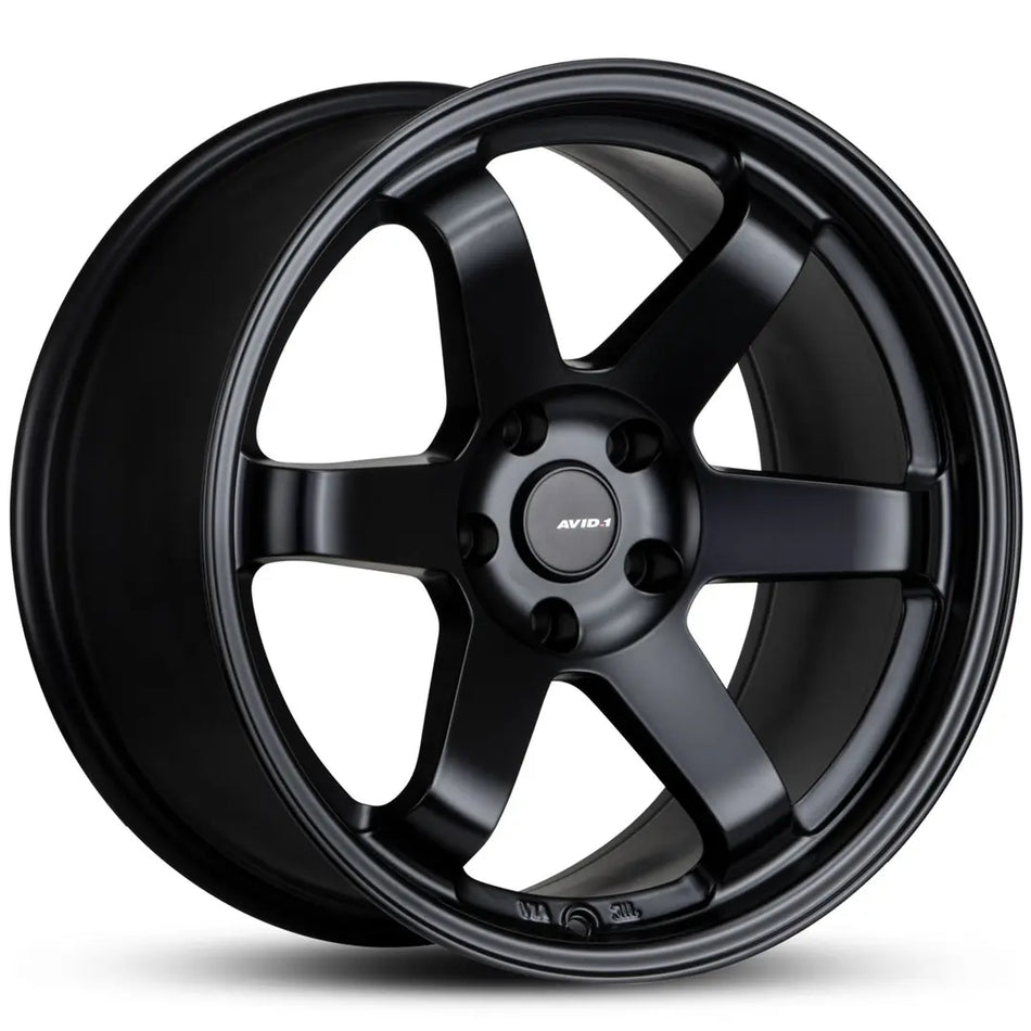 AVID AV-06 17X8 adjustable 15 MATTE BLACK