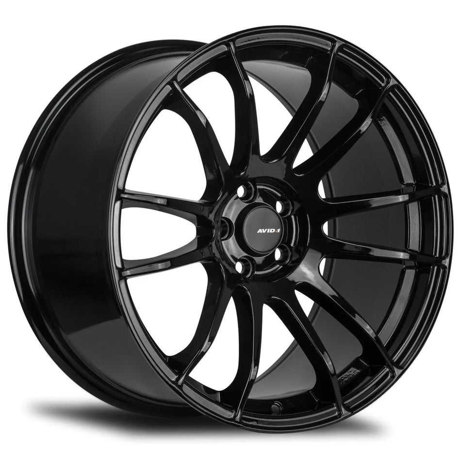 AVID AV-20 18X8.5 5X114.3 33 GLOSS BLACK