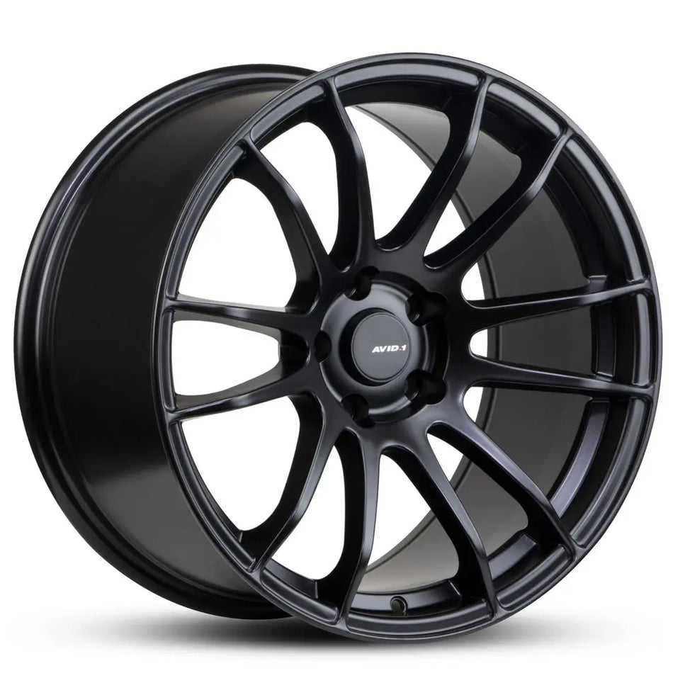 AVID AV-20 17X8 5X100 42 MATTE BLACK