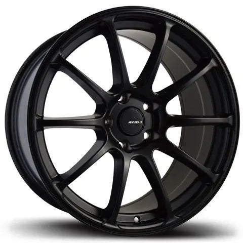 AVID AV-27 18X8.5 5X100 35 MATTE BLACK