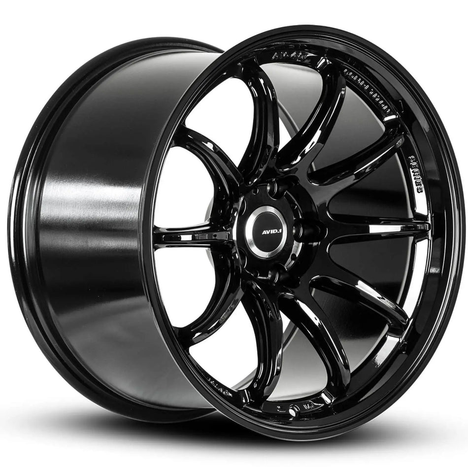 AVID AV-40 17X8 5X114.3 35 GLOSS BLACK