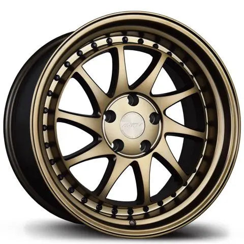 AVID AV-56 18X9.5 5X114.3 30 MACHINED BRONZE