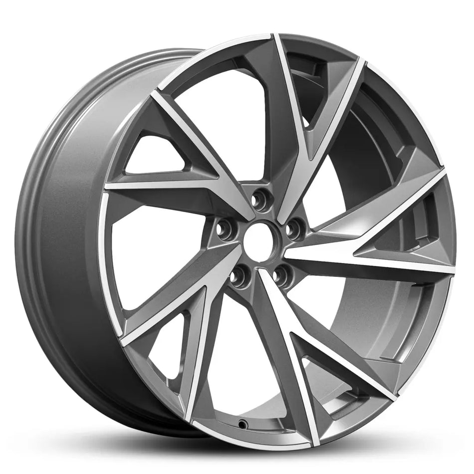 EURO SPEC REPLICA 819 19X8.5 5X112 40 SATIN GUNMETAL MACHINED FACE