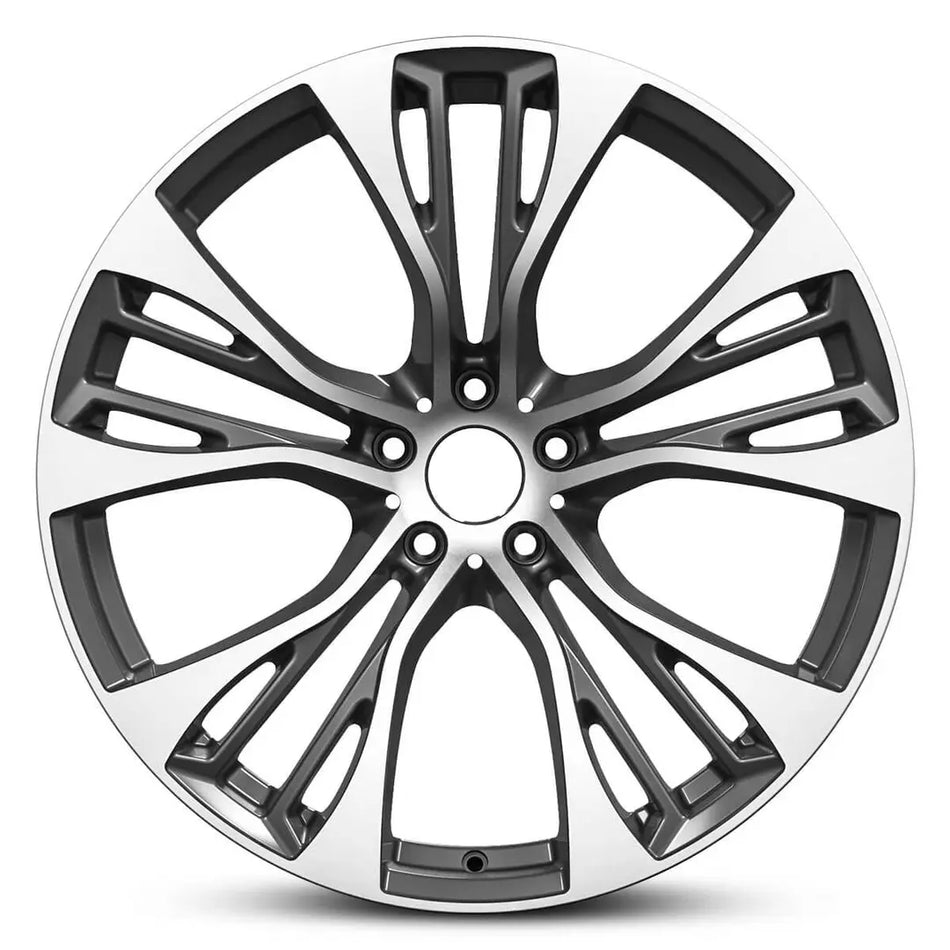 EURO SPEC REPLICA CONCAVE PRO 548 22X11 5X120 32 GUNMETAL MACHINED FACE