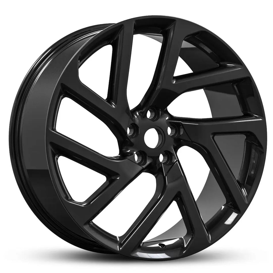 EURO SPEC REPLICA TWISTED 842 22X9.5 5X120 49 GLOSS BLACK