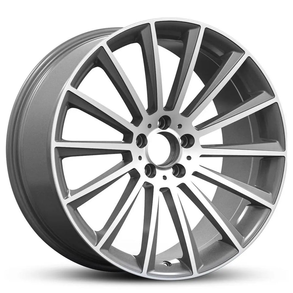 EURO SPEC REPLICA FAN 466 19X9.0 5X112 45 GUNMETAL MACHINED FACE