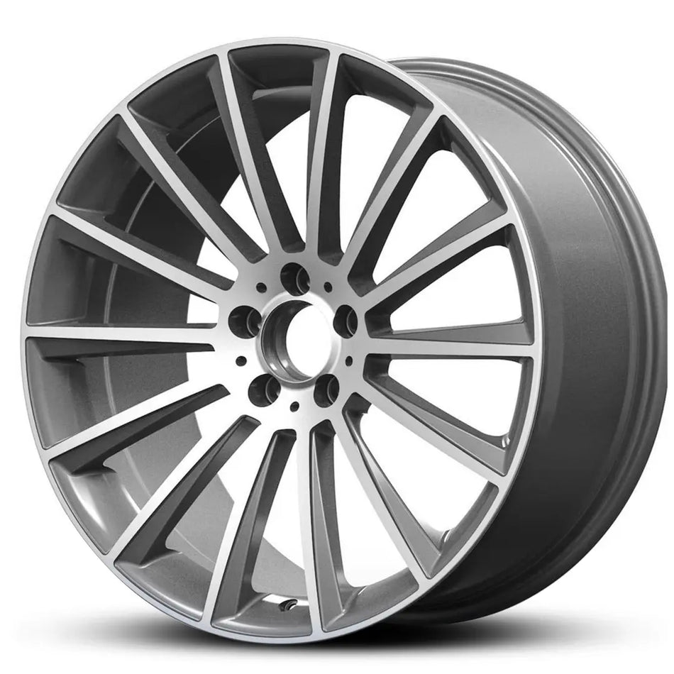 EURO SPEC REPLICA FAN 466 19X9.0 5X112 45 GUNMETAL MACHINED FACE