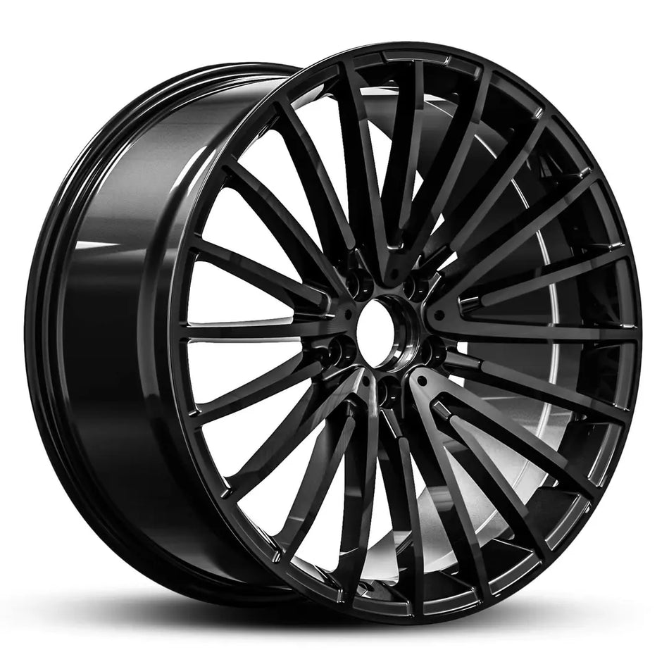 EURO SPEC REPLICA MULTI 457 19X8.5 5X112 45 GLOSS BLACK