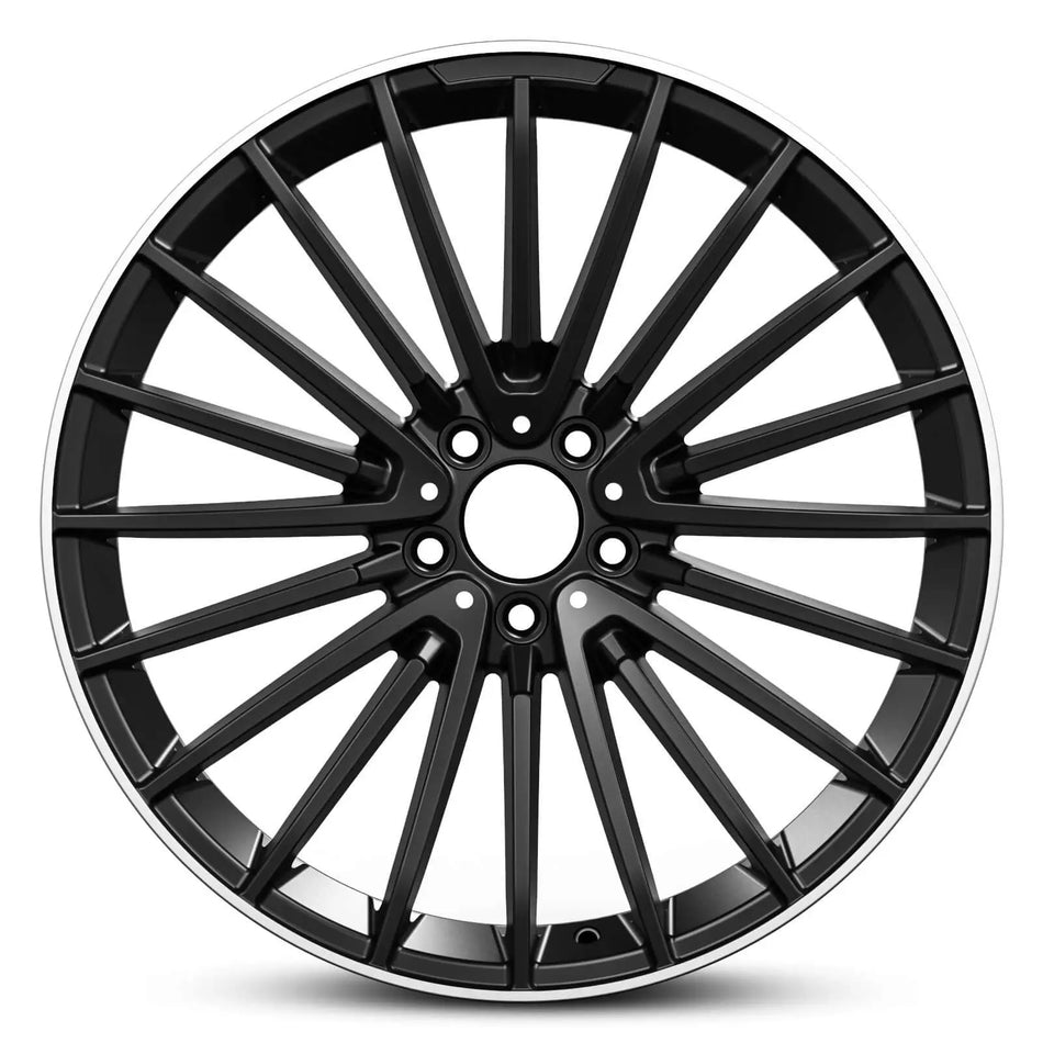 EURO SPEC REPLICA ART141 18X8.0 5X160 50 BLACK MACHINED FACE