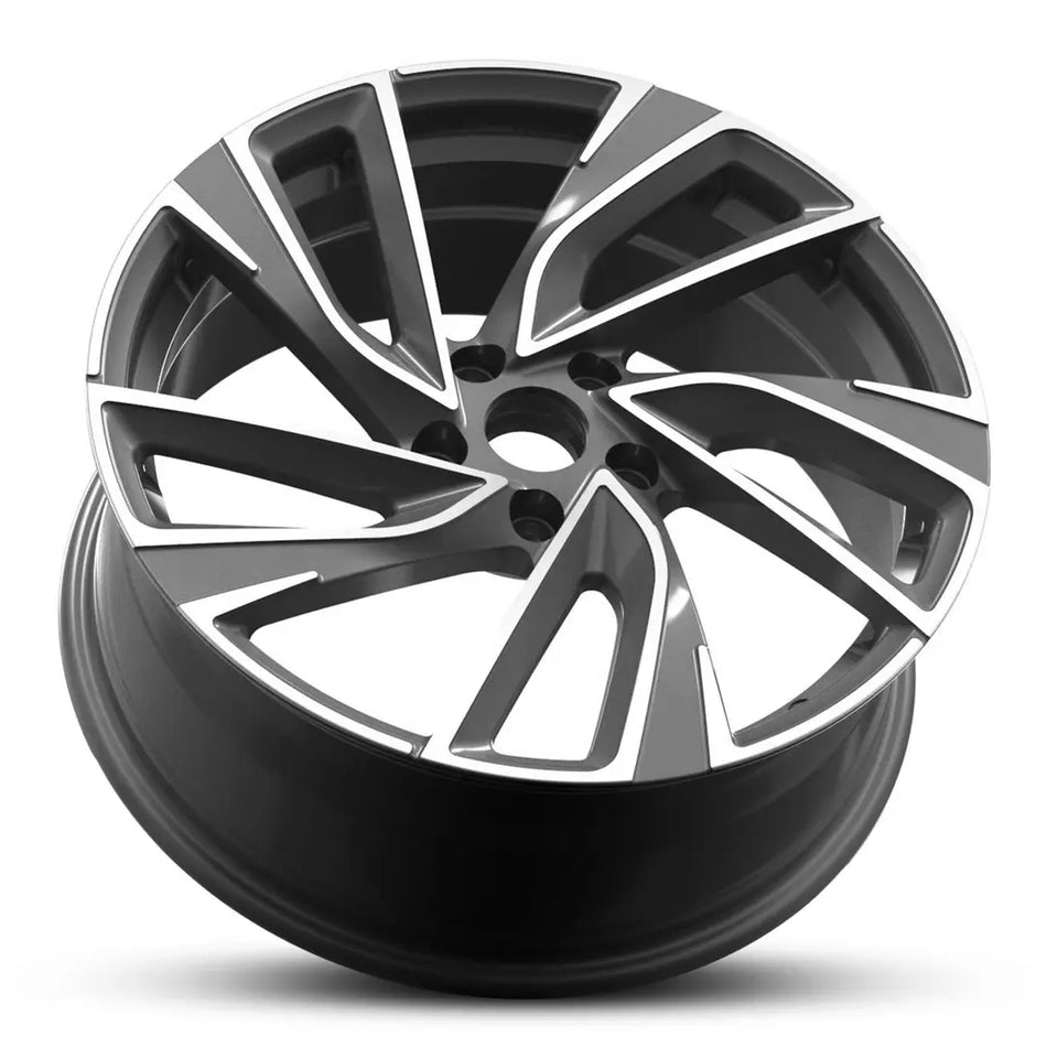 EURO SPEC REPLICA TURBINE 827 19X7.5 5X112 42 GUNMETAL MACHINED FACE