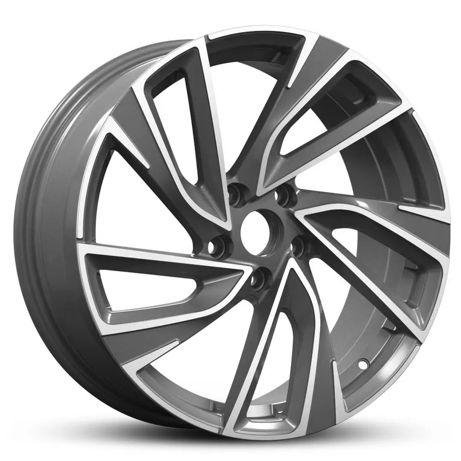 EURO SPEC REPLICA TURBINE 827 19X7.5 5X112 42 GUNMETAL MACHINED FACE
