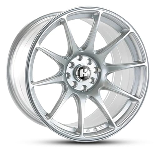 HUSSLA 027 17X8.25 5X100/114.3 38 BRIGHT SILVER
