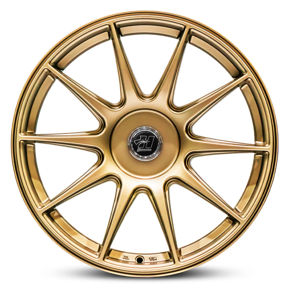 HUSSLA 027 17X8.25 5X100/114.3 38 GOLD