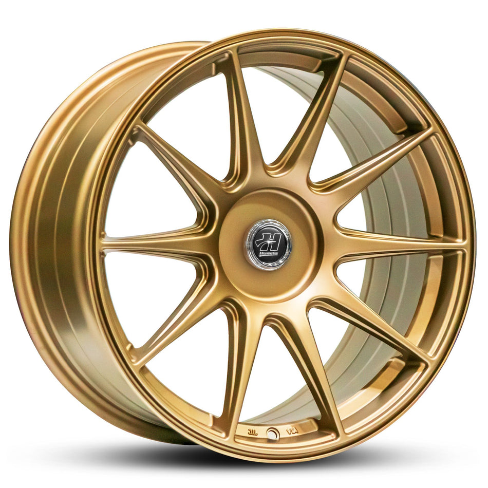 HUSSLA 027 17X8.25 5X100/114.3 38 GOLD