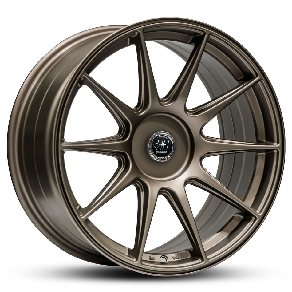 HUSSLA 027 17X8.25 5X100/114.3 38 MATTE BRONZE