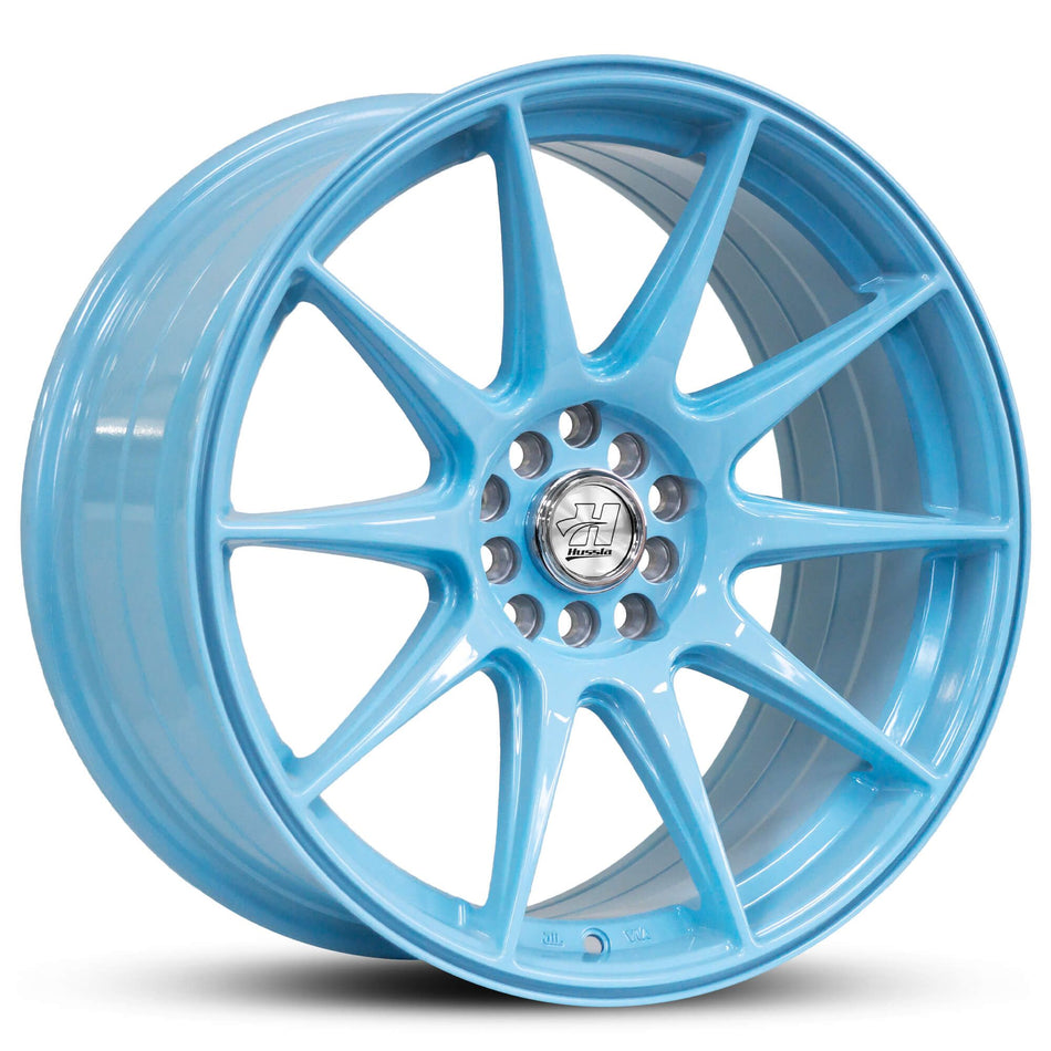 HUSSLA 027 17X8.25 adjustable 25 PASTEL BABY BLUE