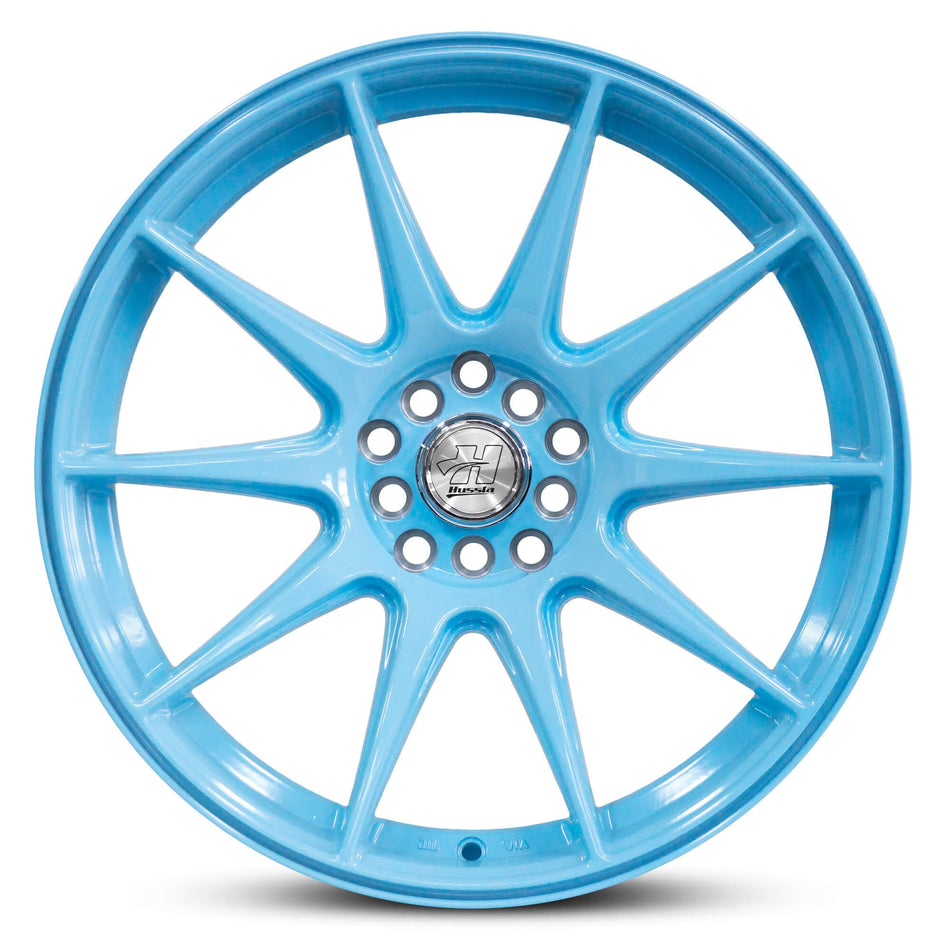 HUSSLA 027 17X8.25 adjustable 25 PASTEL BABY BLUE