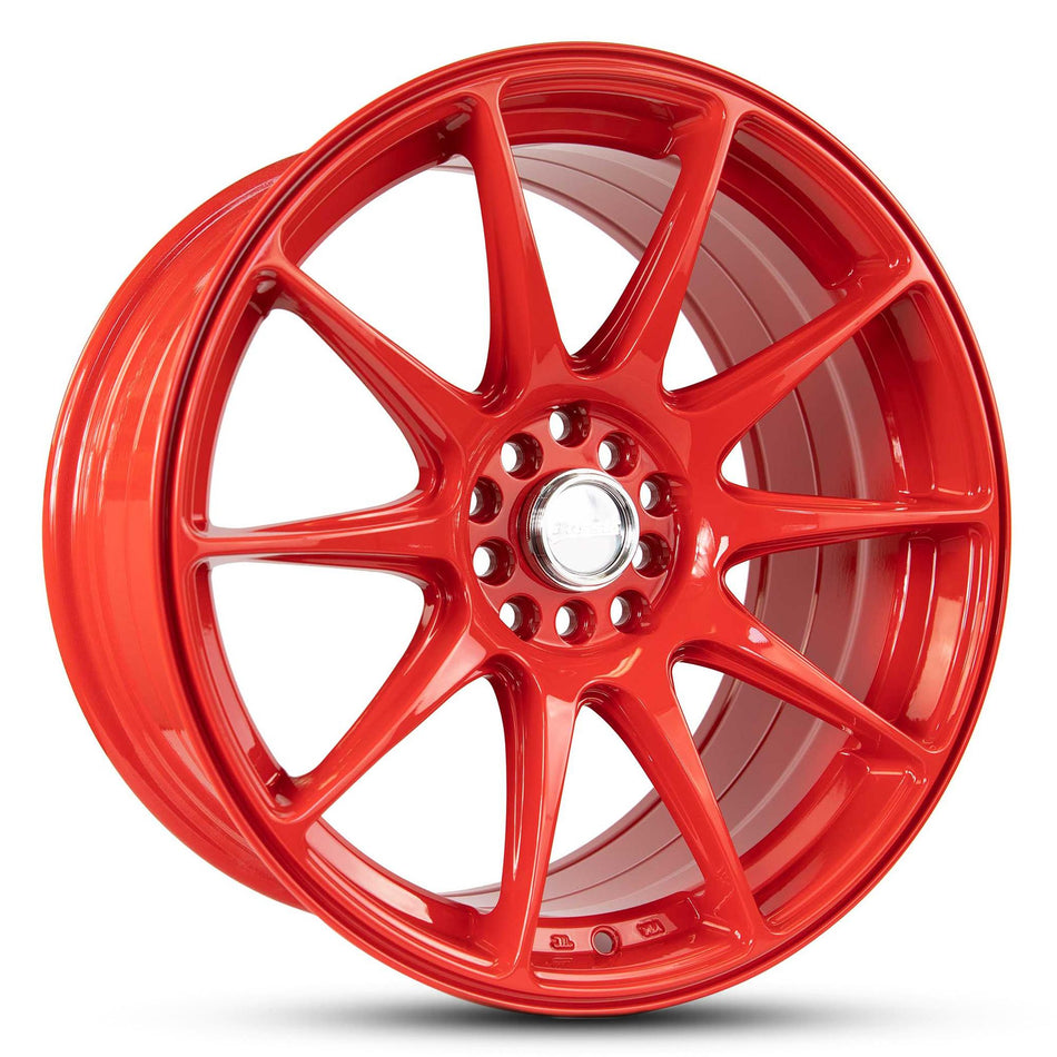 HUSSLA 027 17X8.25 adjustable 25 RED