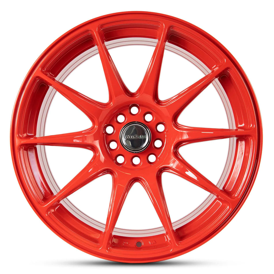 HUSSLA 027 17X8.25 adjustable 25 RED