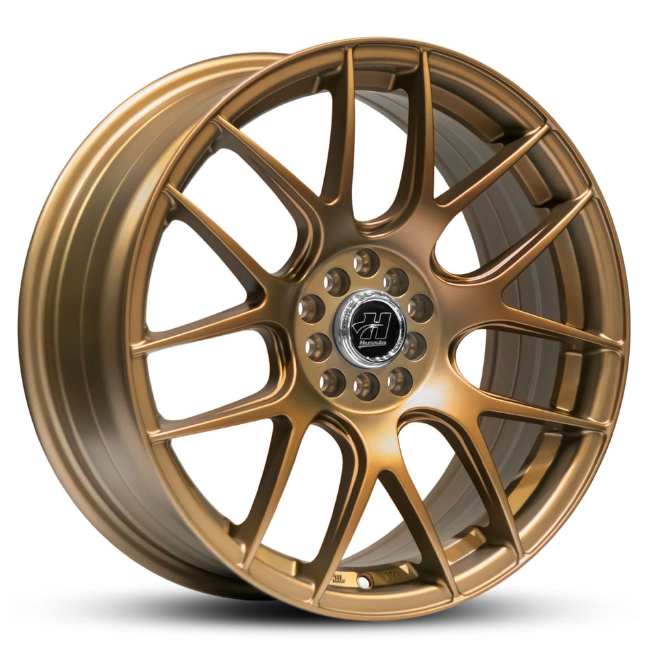 HUSSLA 030 17X7 5X100/114.3 38 BROWN BRONZE