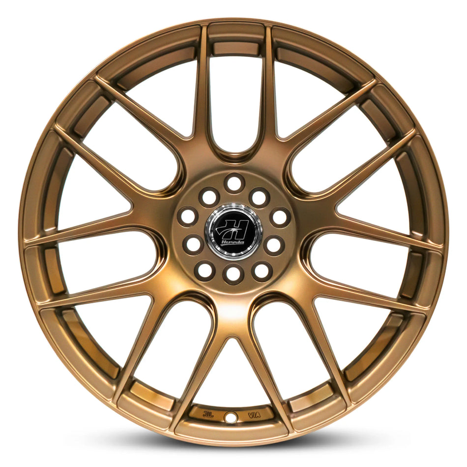 HUSSLA 030 17X7 5X100/114.3 38 BROWN BRONZE