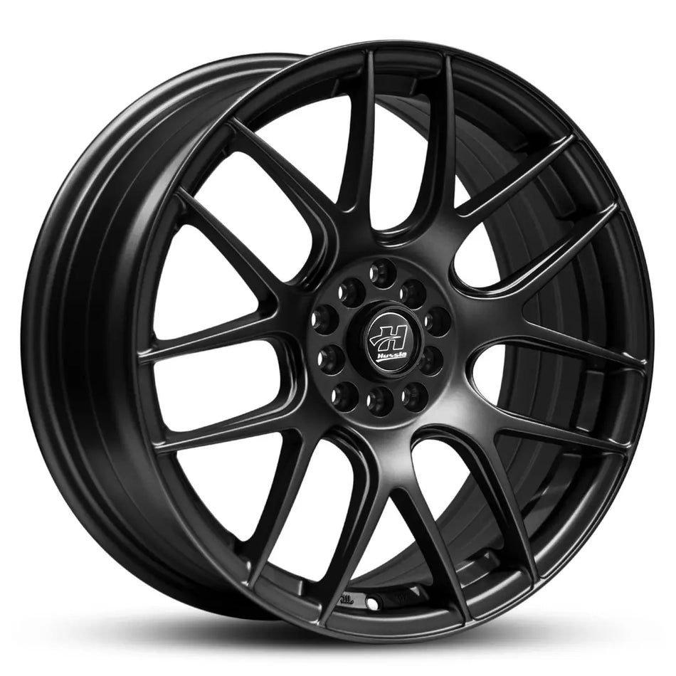 HUSSLA 030 17X7.5 4X98 45 MATTE BLACK