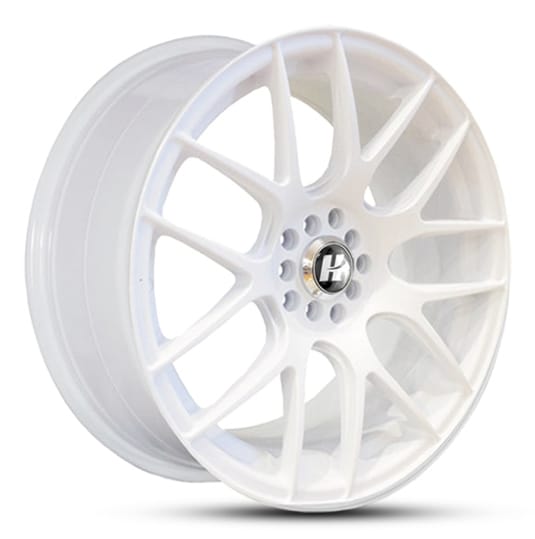 HUSSLA 030 17X7 adjustable 15 MATTE WHITE