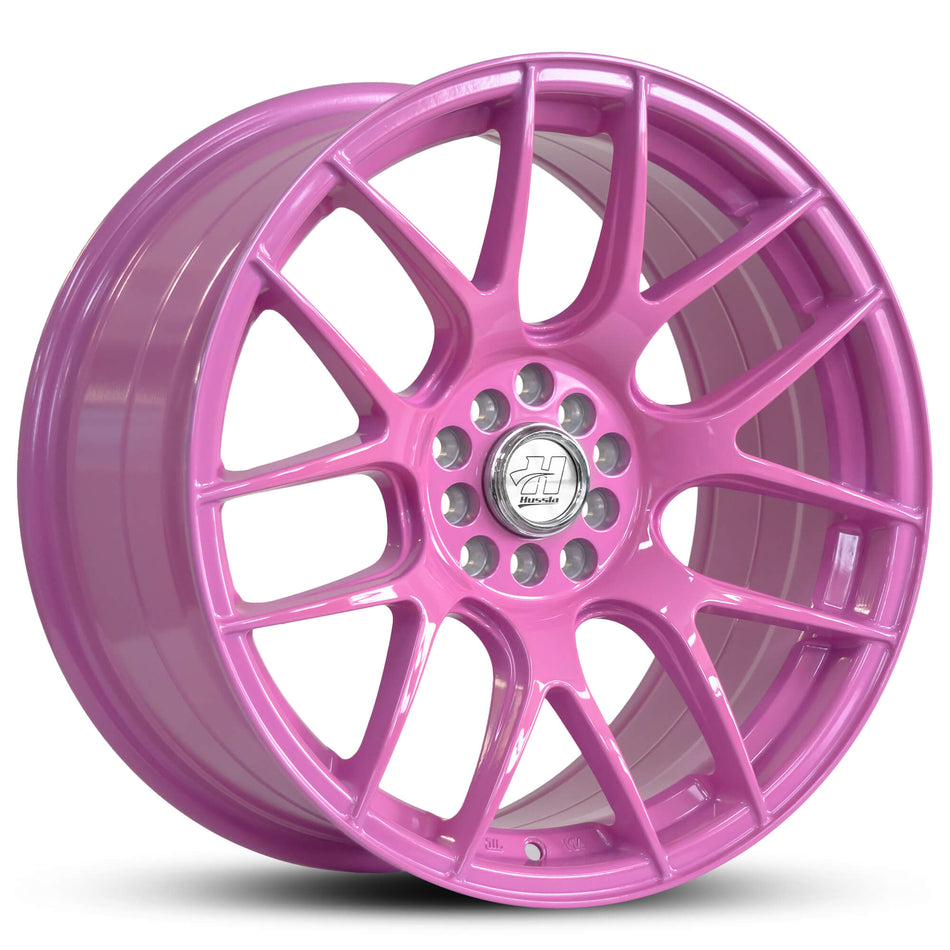 HUSSLA 030 18X8.75 adjustable 15 PASTEL PINK