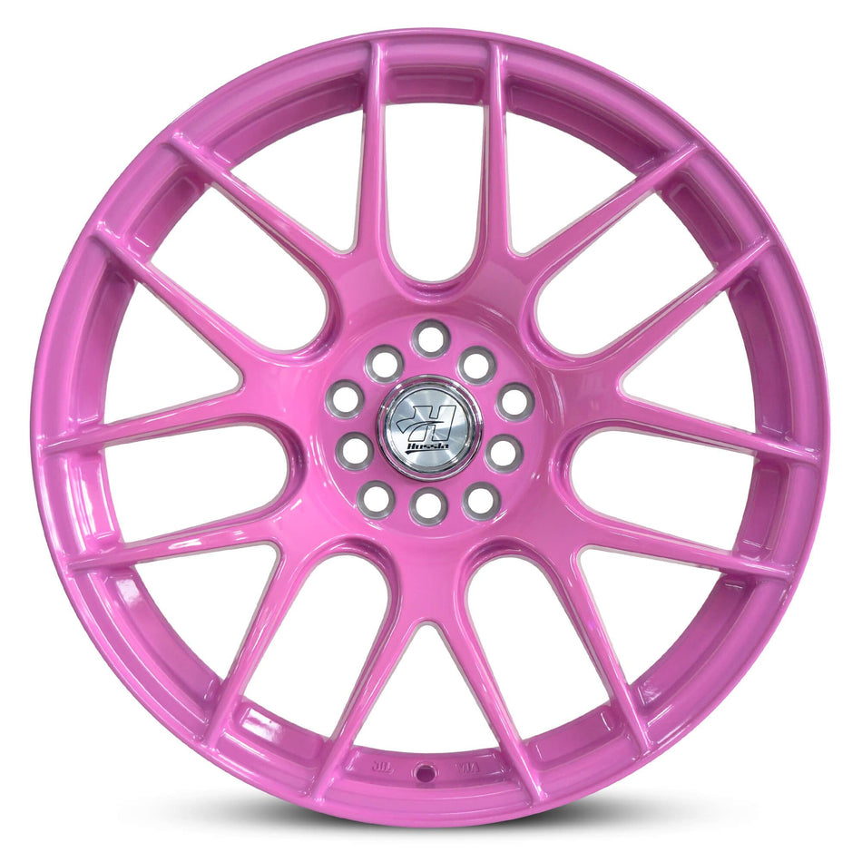 HUSSLA 030 18X8.75 adjustable 15 PASTEL PINK