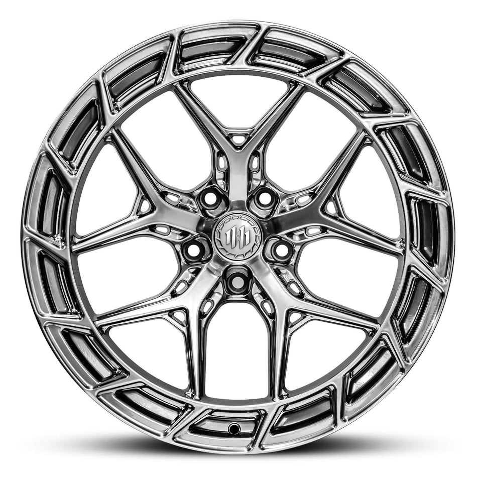 HUSSLA 11:11 18X8.5 5X112 40 HYPER BLACK