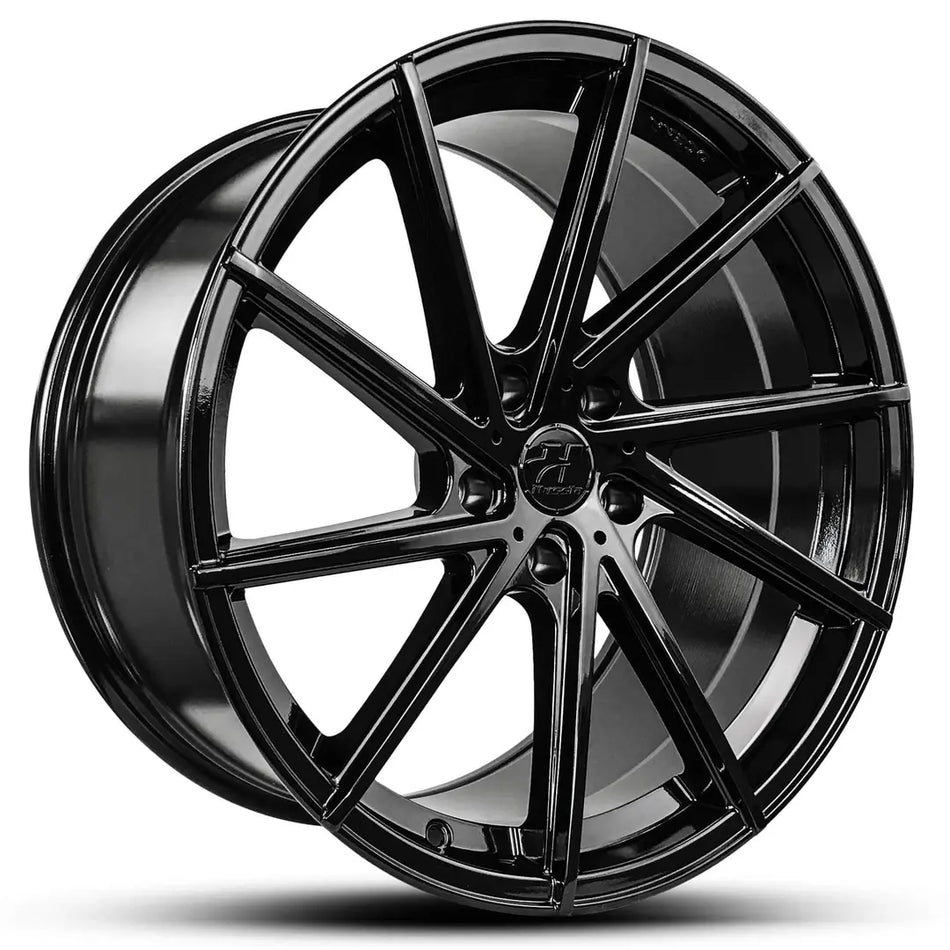 HUSSLA ALZ 19X8.5 adjustable 15 GLOSS BLACK