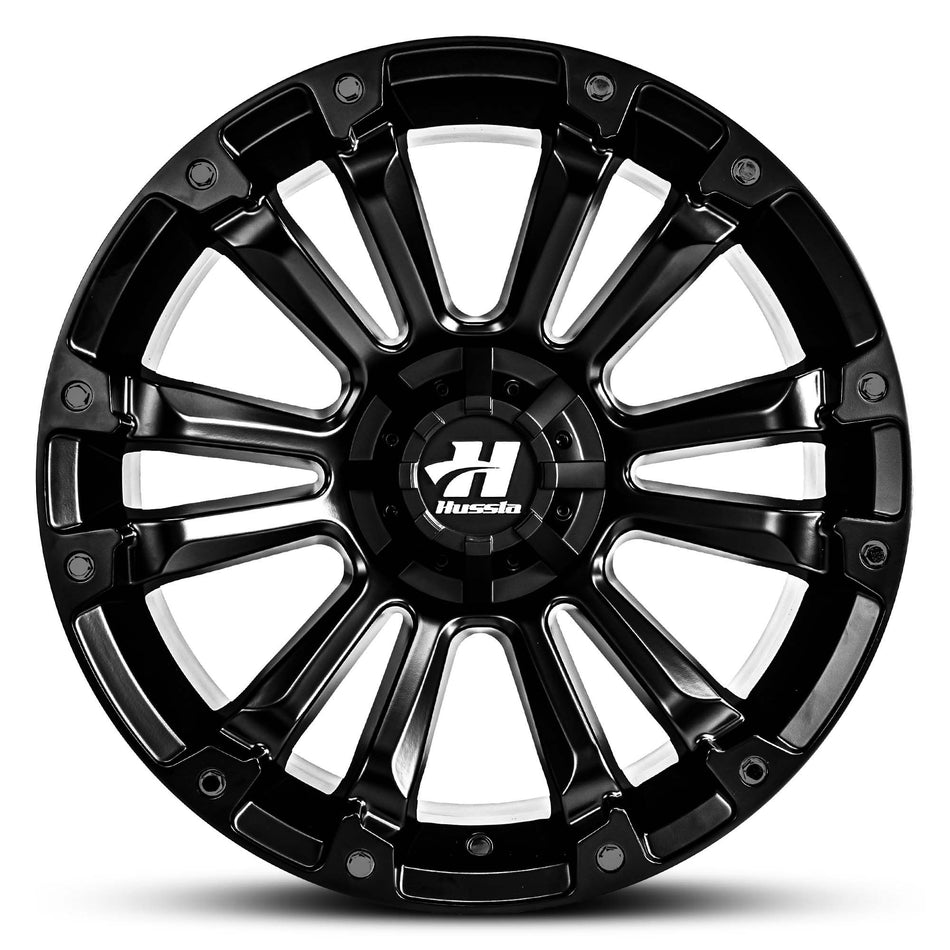 HUSSLA AMBUSH 20X9 adjustable 0 FULL GLOSS BLACK