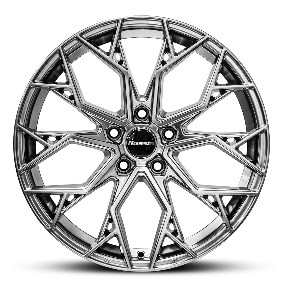 HUSSLA AMSTERDAM 18X8.5 5X112 35 HYPER BLACK