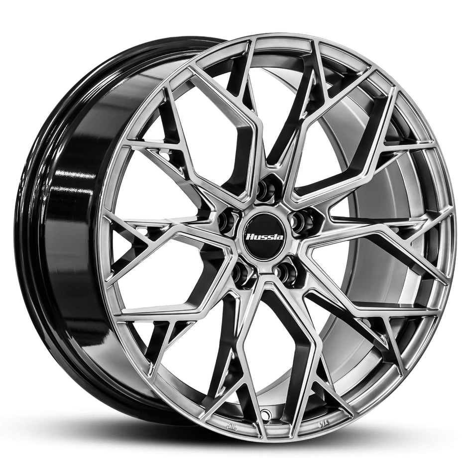 HUSSLA AMSTERDAM 18X8.5 5X112 35 HYPER BLACK