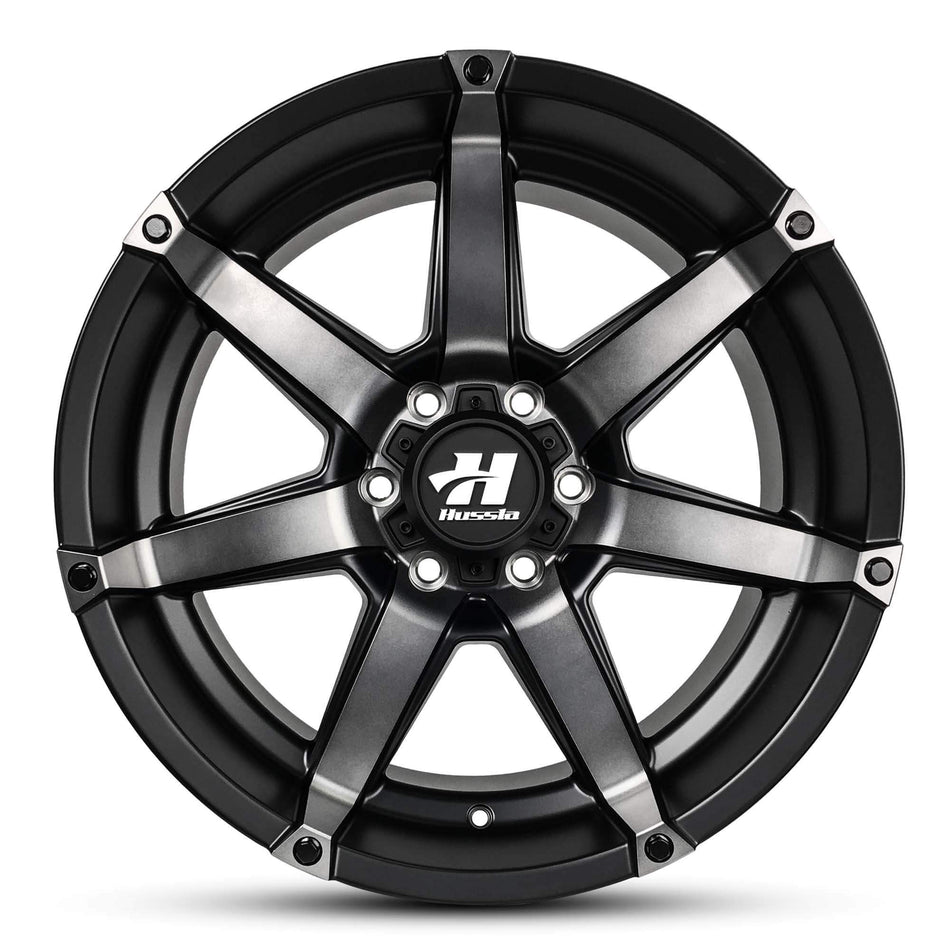 HUSSLA BATTLE 18X9 6X114.3 25 MATTE BLACK DARK TINT
