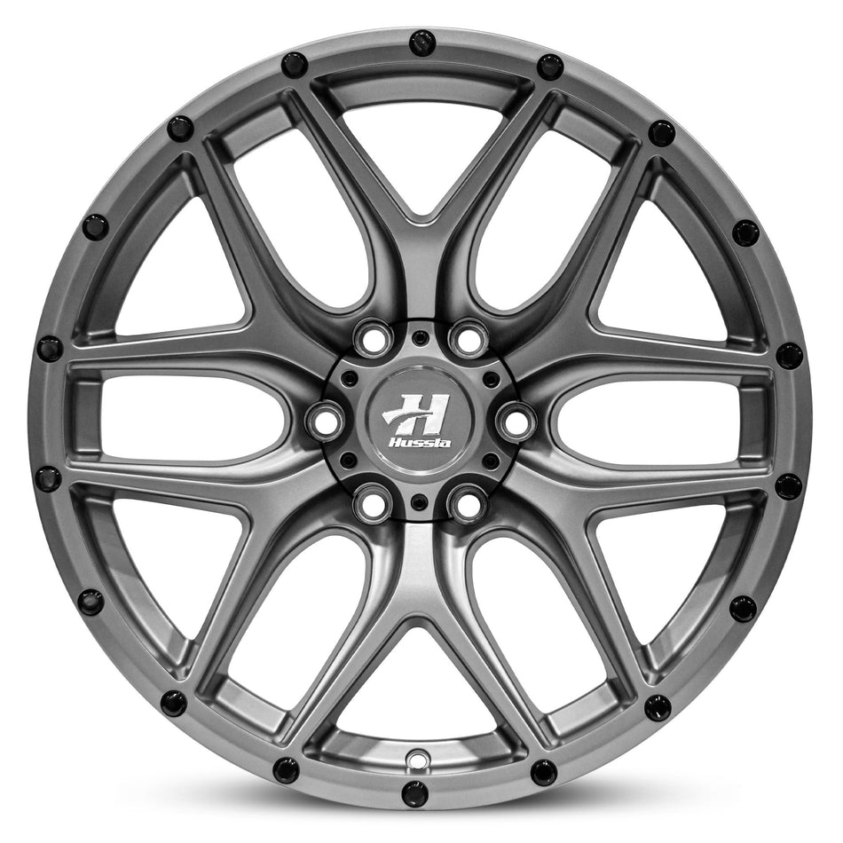 HUSSLA BERETTA 20X9.5 6X139.7 0 MATTE GREY
