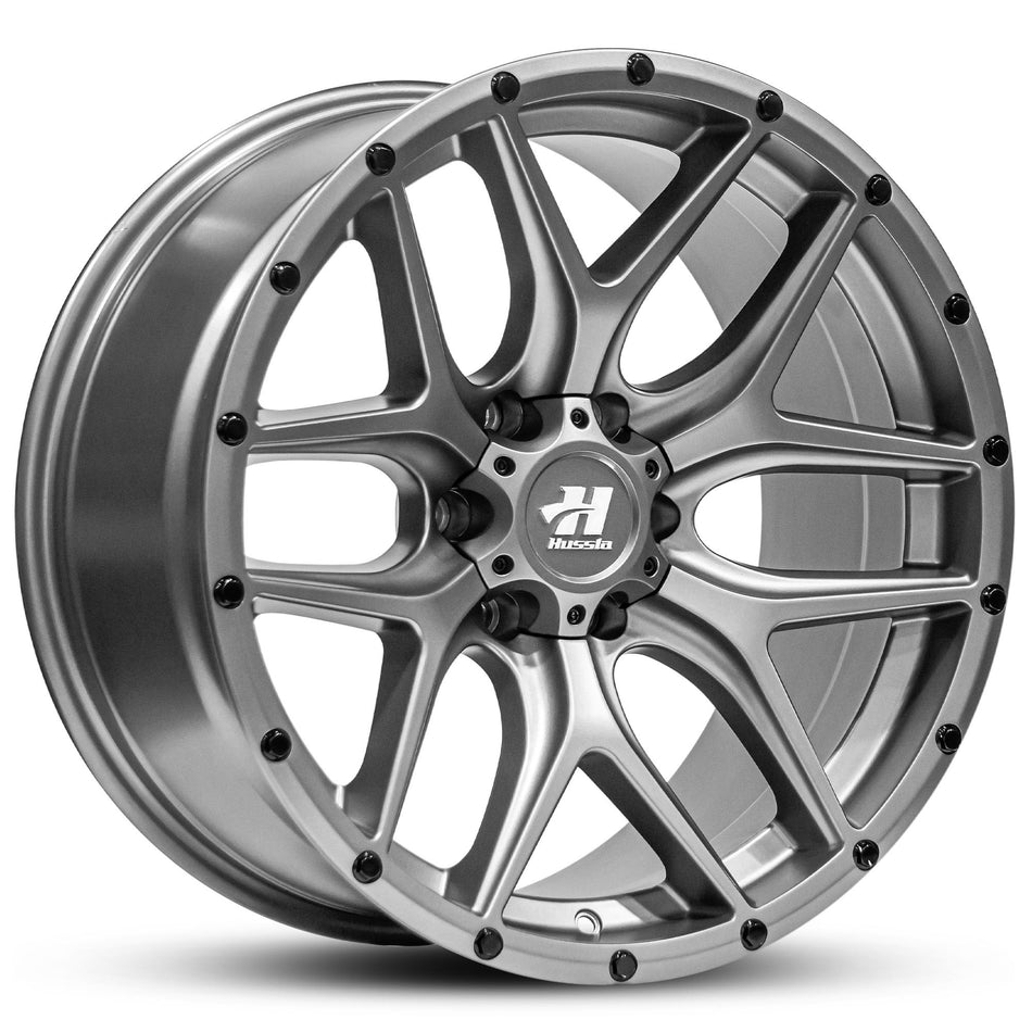 HUSSLA BERETTA 17X9 6X139.7 0 MATTE GREY