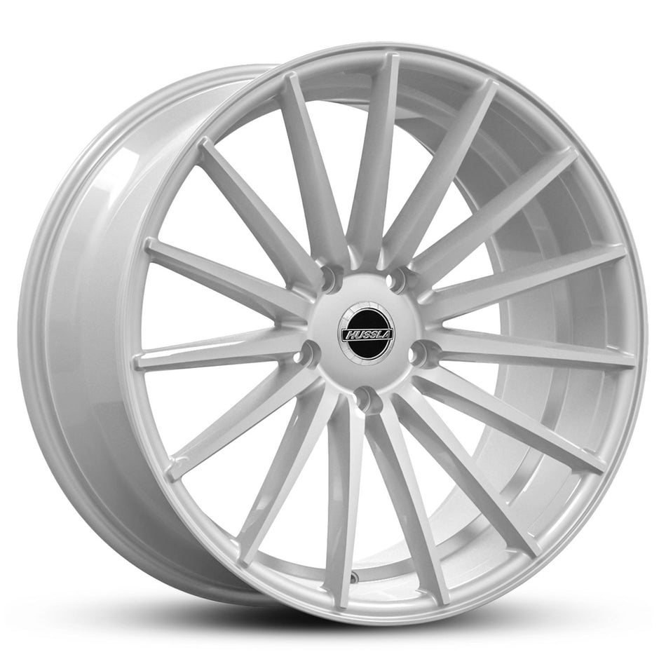 HUSSLA BERLIN 19X8.5 adjustable 35 BRIGHT SILVER