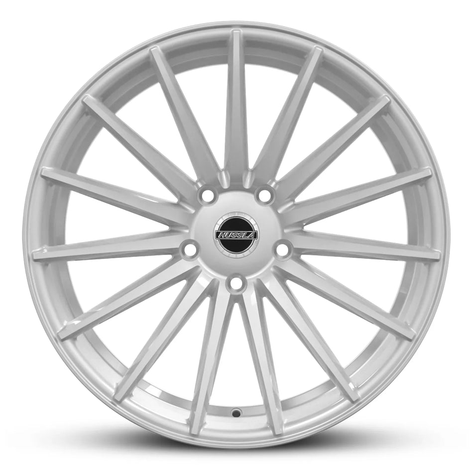 HUSSLA BERLIN 19X8.5 adjustable 35 BRIGHT SILVER