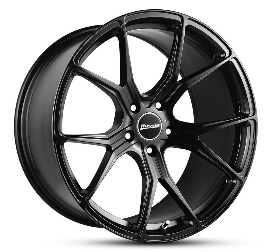 HUSSLA BREEZY 20X8.5 5X100 45 MATTE BLACK