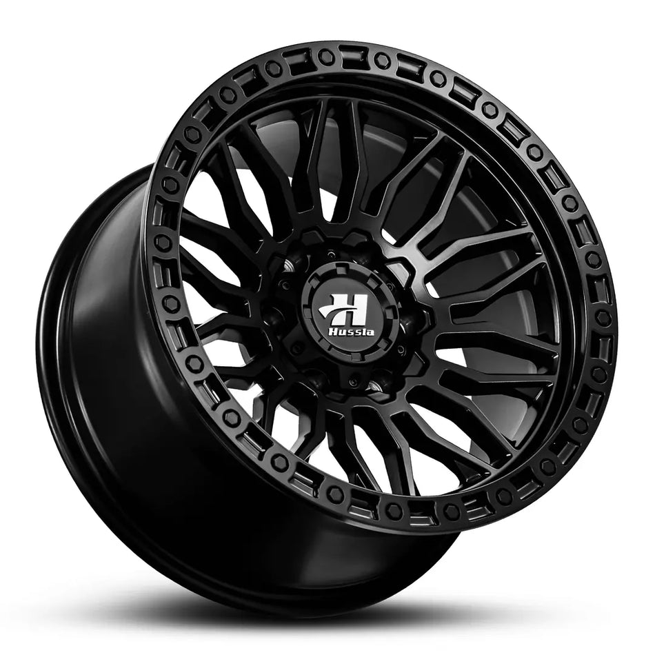 HUSSLA BULLY 17X9 6X139.7 5 SATIN BLACK