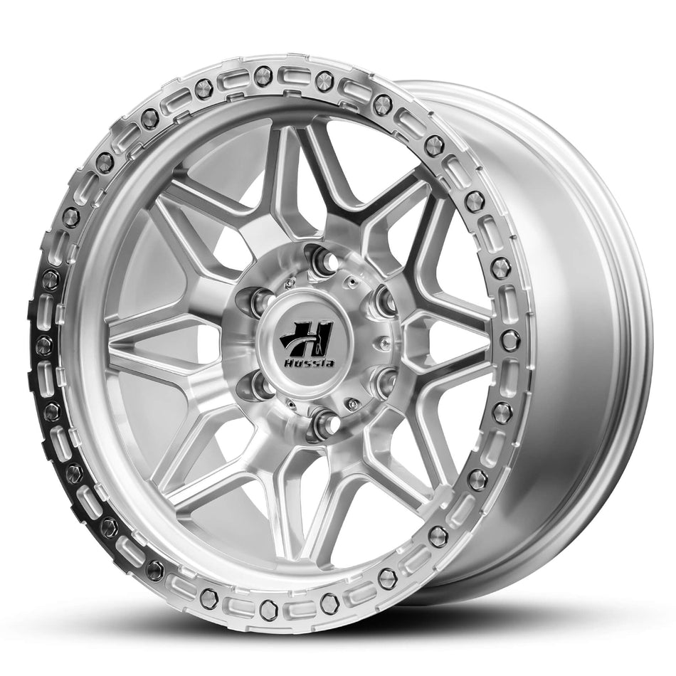 HUSSLA CADET 17X9 5X127 01 DIAMOND CUT MACHINED