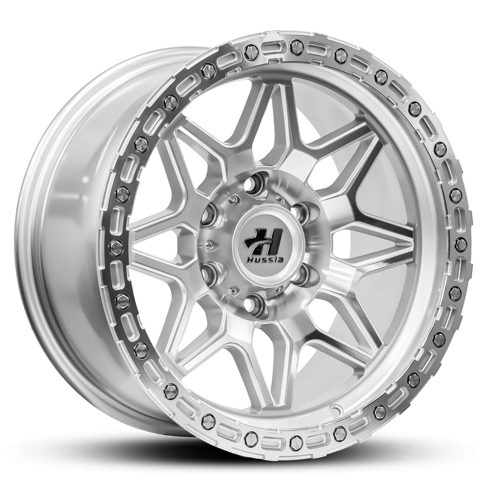 HUSSLA CADET 17X9 5X127 01 DIAMOND CUT MACHINED