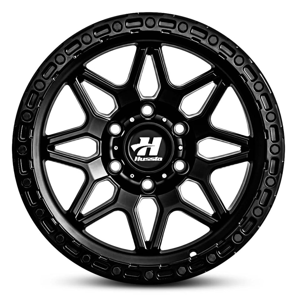 HUSSLA CADET 17X9 6X114.3 5 GLOSS BLACK