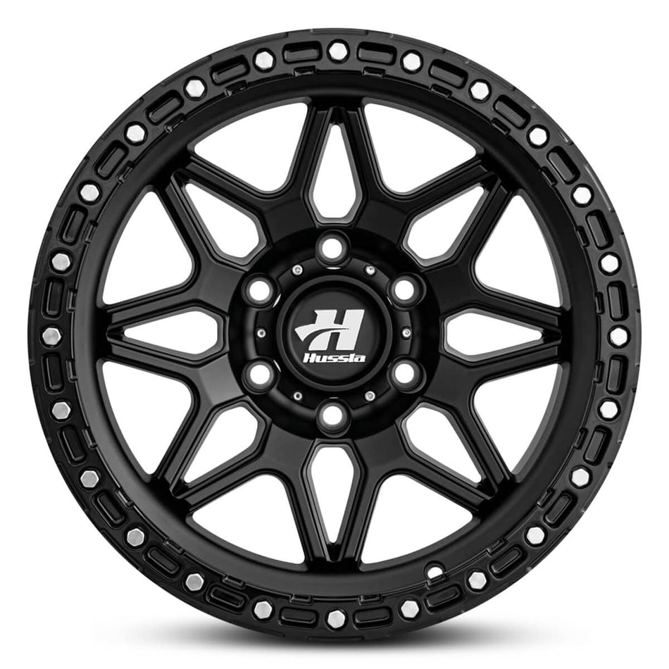 HUSSLA CADET 17X9 5X127 01 MATTE BLACK
