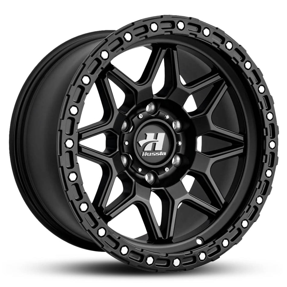 HUSSLA CADET 17X9 5X127 01 MATTE BLACK