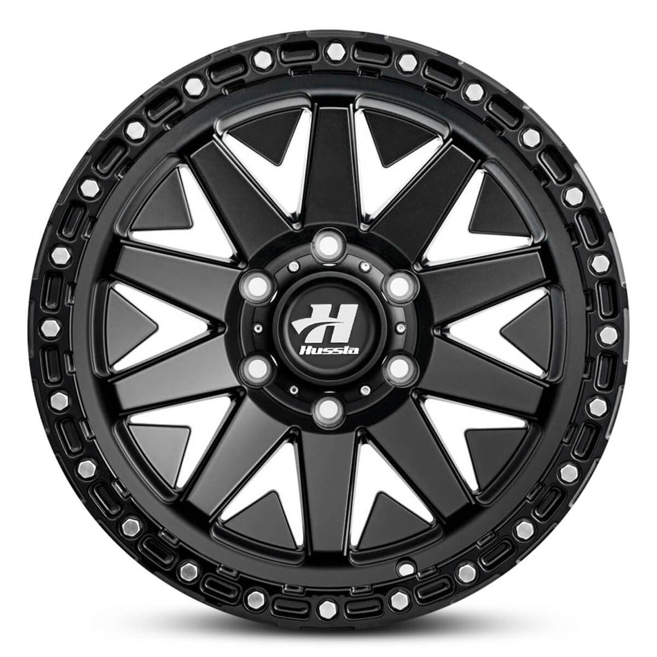 HUSSLA COMRADE  17X9 6X139.7 5 MATTE BLACK