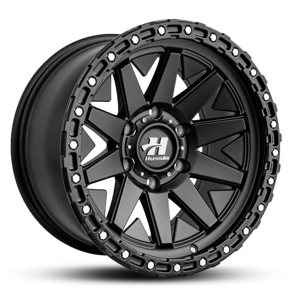 HUSSLA COMRADE  17X9 6X139.7 5 MATTE BLACK